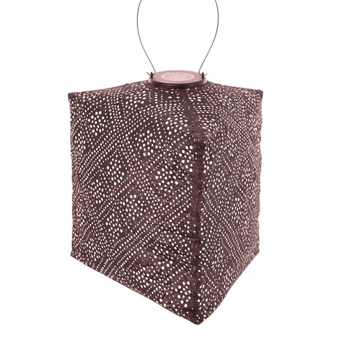 Solarlampion tr d28cm topaze plum