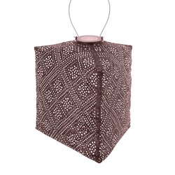 Solarlampion tr d28cm topaze plum