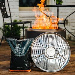 Solo Stove Pellet adapter Ø 43.8cm rvs - afbeelding 4