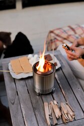 Solo Stove tafelvuurkorf mesa rvs Ø12,7x H17,3 cm - afbeelding 2