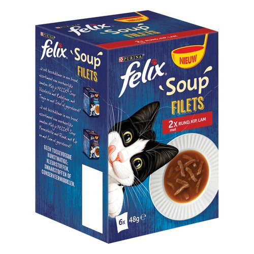 Soup filets rund kip lam