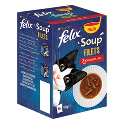 Soup filets rund kip lam