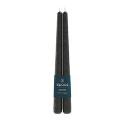 spaas Dinerkaars conisch d2h25cm 8u zwart
