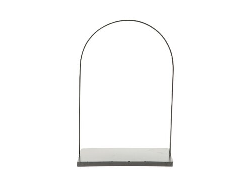 Stand l30b15h45cm zwart