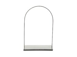 Stand l30b15h45cm zwart