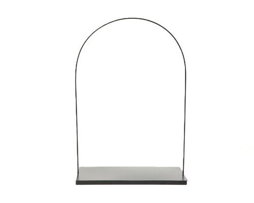 Stand l40b20h60 zwart