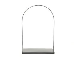 Stand l40b20h60 zwart