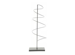 Stand spiral l20b10d58cm zwart