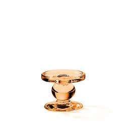 Standing candle holder small light brown