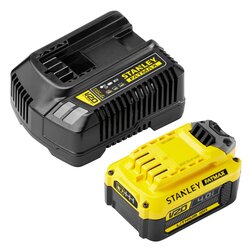 STANLEY Startpkt 1x18v 2.0ah li-ac 1.25alad