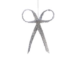 Strik glitter zilver
