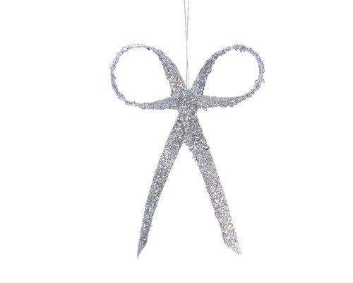 Strik glitter zilver