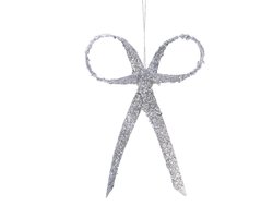 Strik glitter zilver
