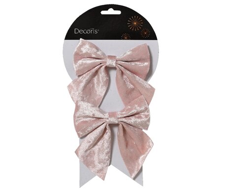Strik pes l1b12h13cm roze 2st - afbeelding 1