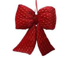 Strik pesfluweel l11b33h37cm rd