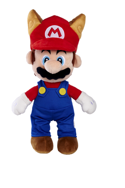 SuMa Racoon Mario Plush 30cm