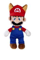 SuMa Racoon Mario Plush 30cm