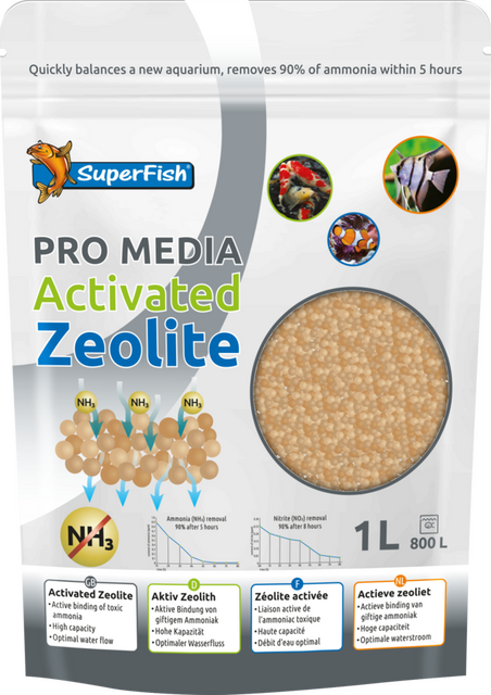 Superfish actif zeo media 1000ml