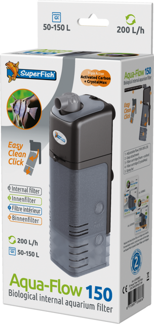Superfish Aquaflow 150 filter 200 l/h