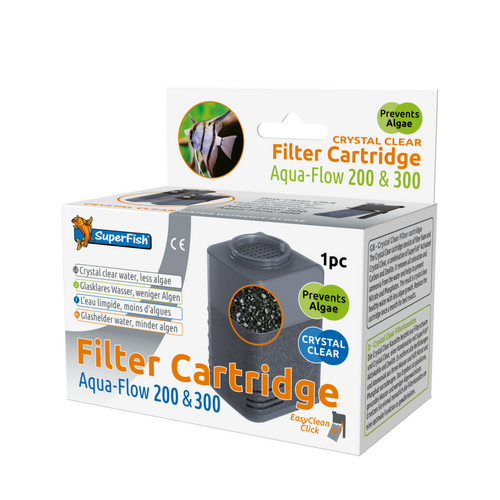 Superfish Aquaflow 200/300 Crystal Clear Cartridge 1 Stuk