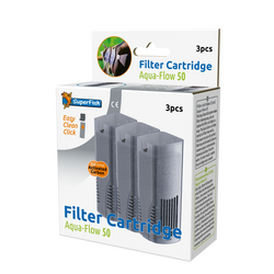 Superfish Aquaflow 50 Easy Click Cartridge 3 Stuks