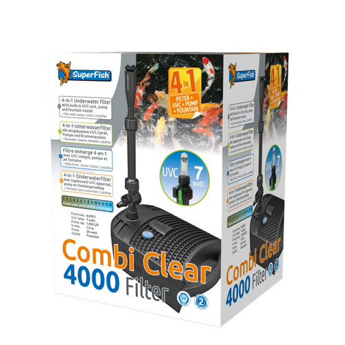 Superfish Combi clear 4000-uvc5w-pomp2000l