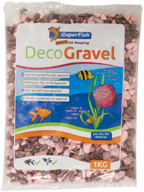 Superfish Deco gravel luxe pink 0.9kg