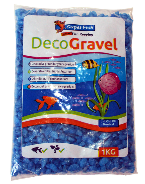 Superfish Deco Grind Neon Blauw 1 Kg