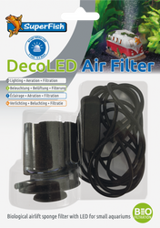Superfish deco led air filter