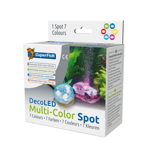 Superfish Deco Led Meerkleuren Spot