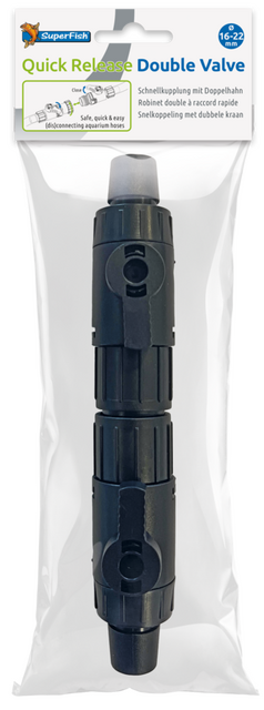 Superfish Dubbelkraan snelkoppeling 16-22