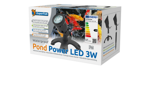 SUperfish Pond power led 3w
