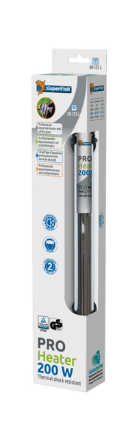 Superfish Pro heater 200w 60-125l (35cm)