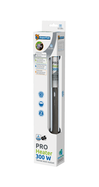 Superfish Pro heater 300w 125-200l (35cm)