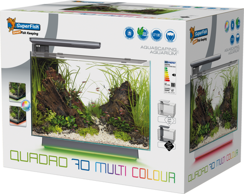 Superfish Quadro 70 multi colour zwart