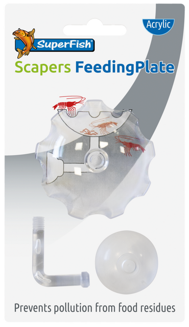 Superfish scapers feeding plate