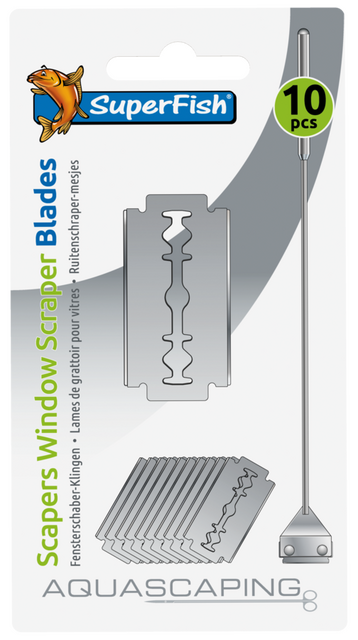 Superfish scraper spare blades 10st