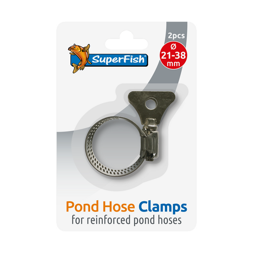 Superfish Slangklem Rvs+Vleugel 21-38 Mm Per 2