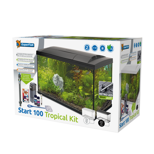 Superfish Start 100 tropical kit zwart