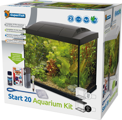 Superfish Start 20 goldfish kit zwart