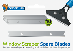 Superfish window scraper spare blades 10st