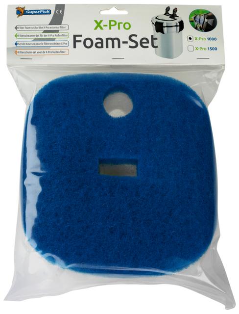 Superfish X Pro 1000 Schuim Set 3 Pcs.