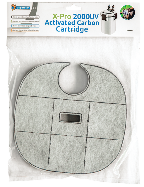 Superfish X pro 2000 uv carbon cartridge