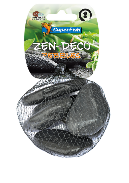 Superfish Zen pebble zwart m 5st