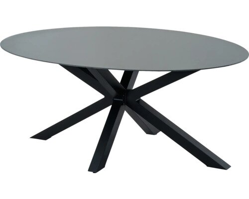 Tafel crest ovaal 180x100cm - afbeelding 1