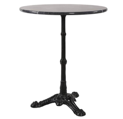 Tafel marmer d60cm grijs - afbeelding 1