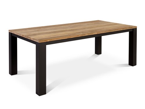 Tafel teak Boston