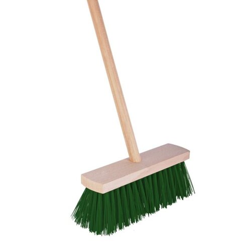 Talen Tools Bezem groen nylon compleet 28 cm