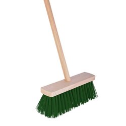 Talen Tools Bezem groen nylon compleet 28 cm