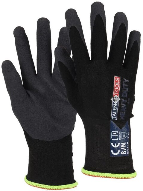 Talen Tools Handschoenen duty m zwart